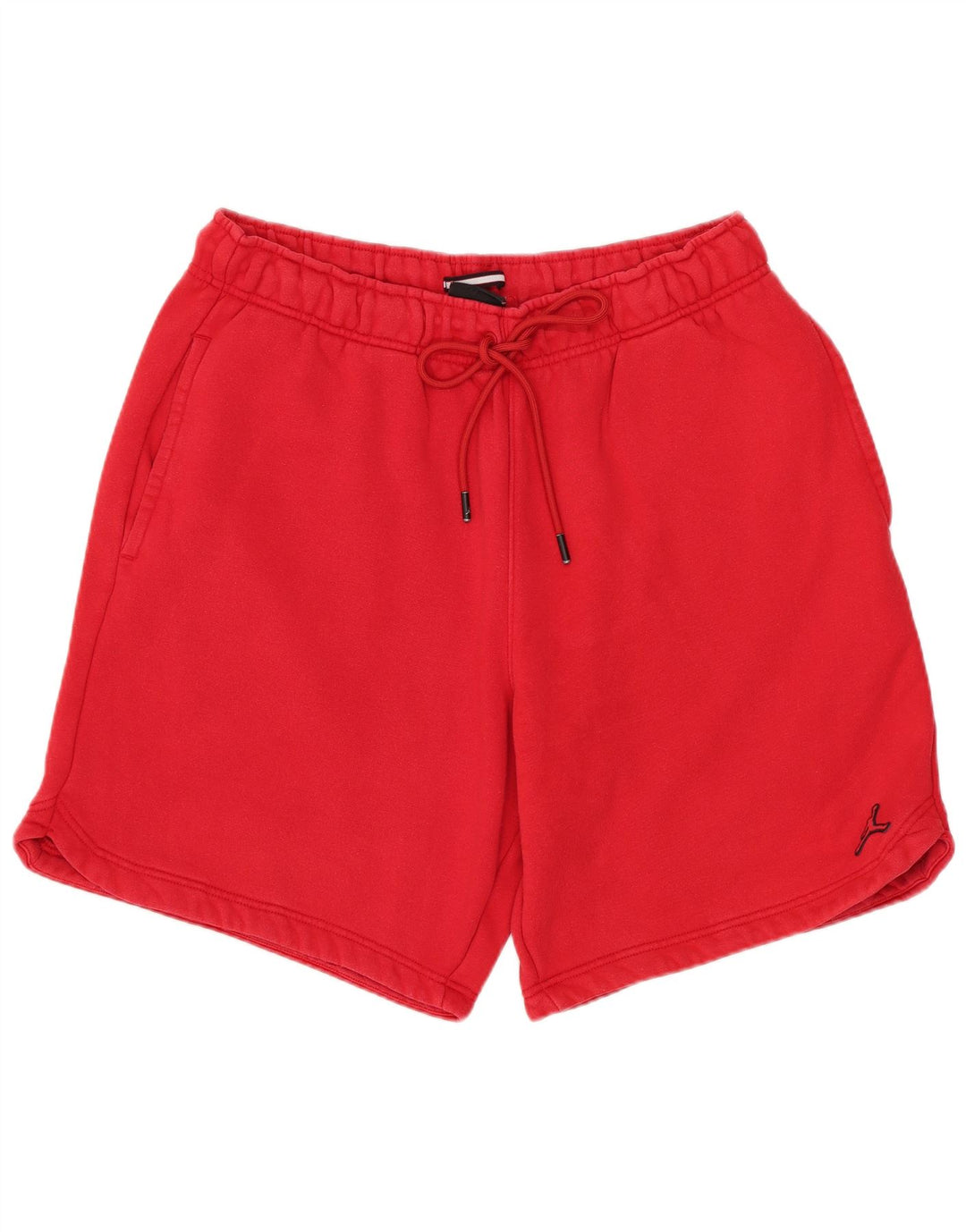 Jordan - Pantalones cortos deportivos para hombre (algodón rojo grande)