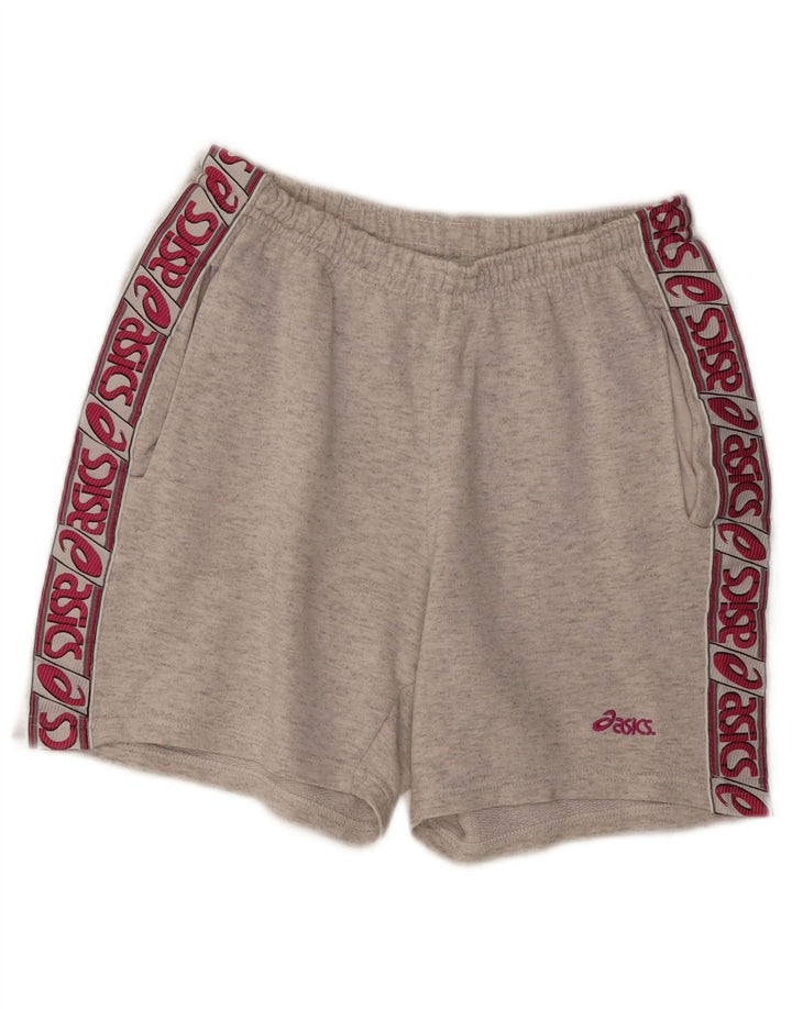 Asics Hombre Graphic Sport Shorts Gris Medio