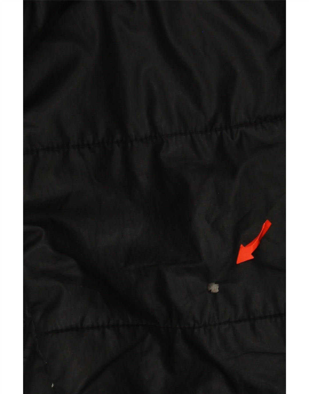 Nike Chaqueta acolchada extragrande Therma-Fit para mujer UK 10 Small Poliéster negro