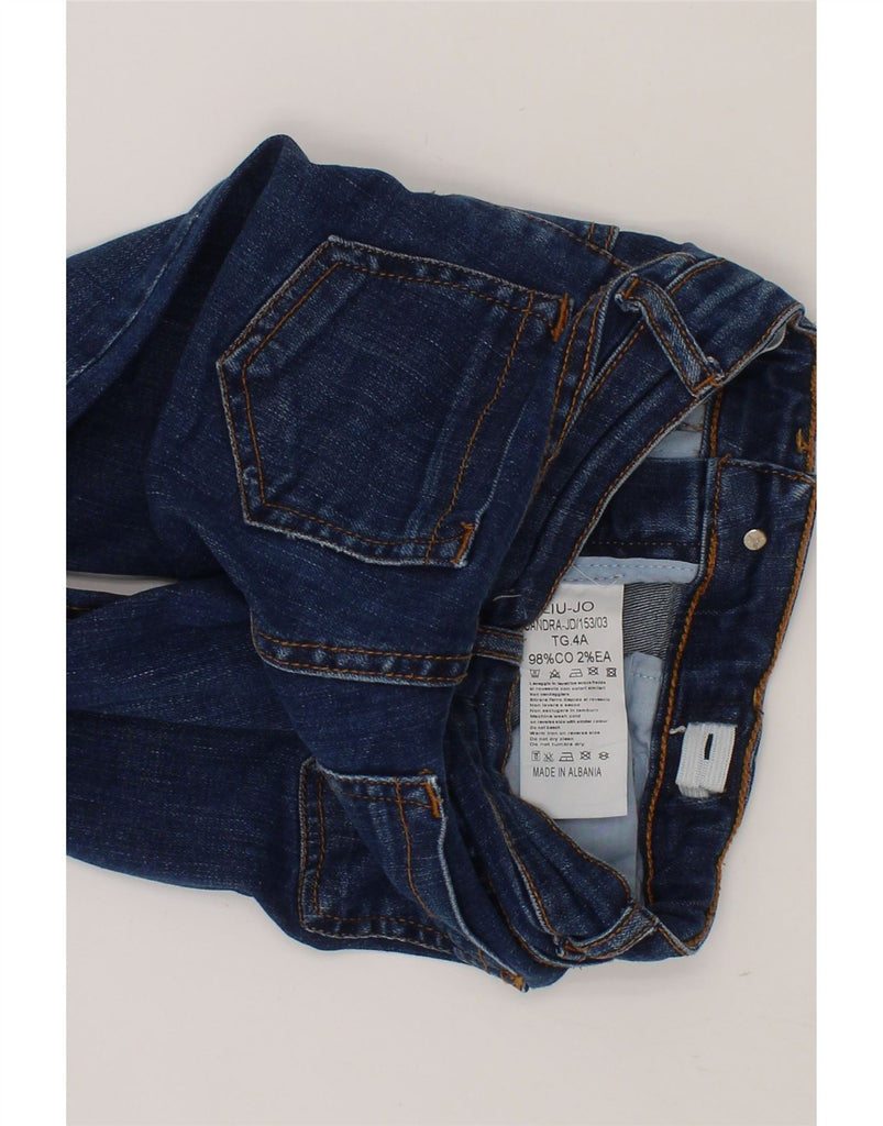 LIU JO Girls Slim Jeans 3-4 Years W18 L16 Blue Cotton Vintage Liu Jo and Second-Hand Liu Jo from Messina Hembry 
