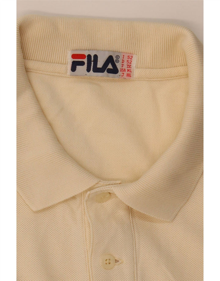 Fila Polo para hombre IT 52 grande amarillo