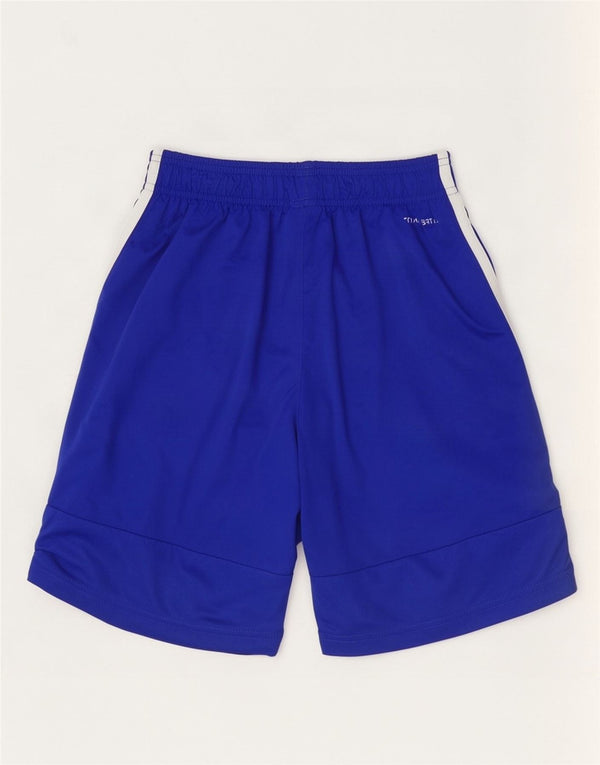 Adidas Mens Climalite Sport Shorts Pequeño Azul Poliéster