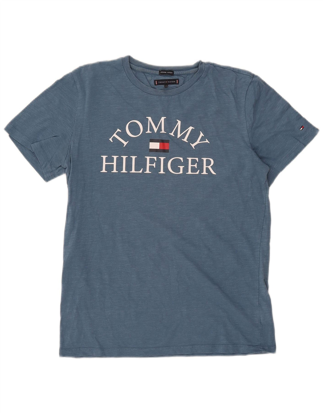 TOMMY HILFIGER Camiseta gráfica para niño 15-16 años Azul Algodón