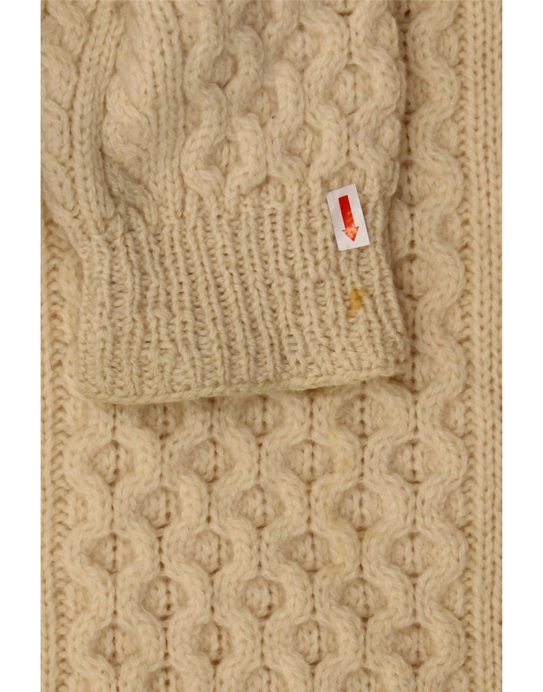 REPLAY Jersey de cuello redondo para hombre XL de lana blanca