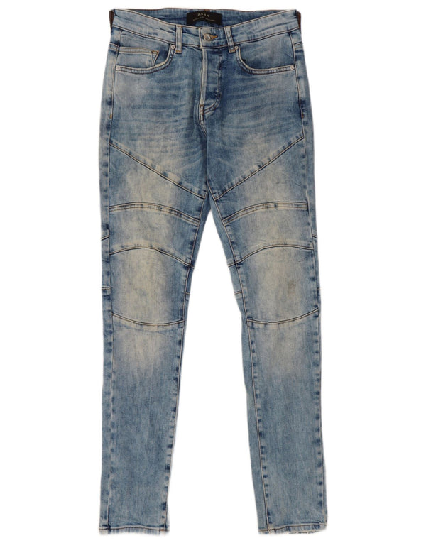 Zara Vaqueros pitillo para hombre EU 38 Small W30 L31 Azul