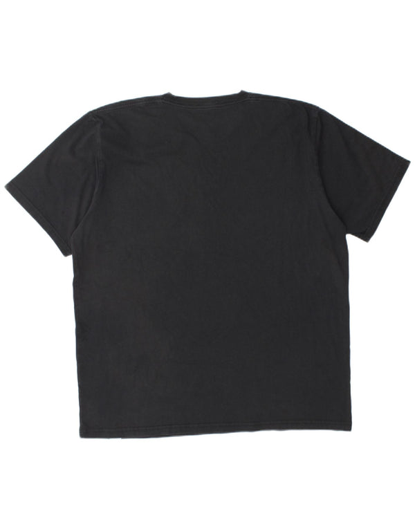 CARHARTT Camiseta gráfica para hombre Top 2XL Algodón negro