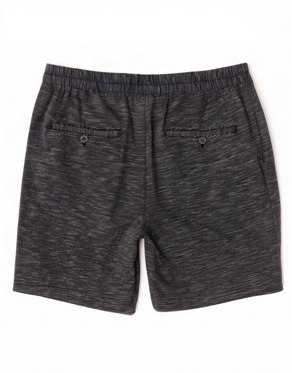 Zara Mens Chino Shorts Small W30 Azul Marino Moteado