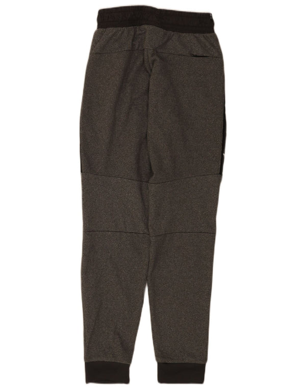 Adidas Hombre Pantalones De Chándal Gráfico Joggers Small Gris Colorblock