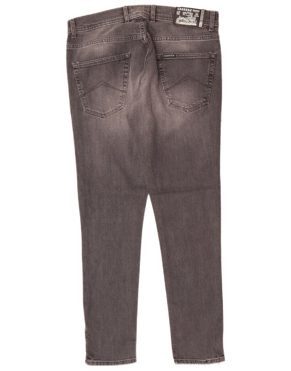 Carrera Mens 737 Skinny Jeans IT 50 Grande W34 L30 Gris Algodón
