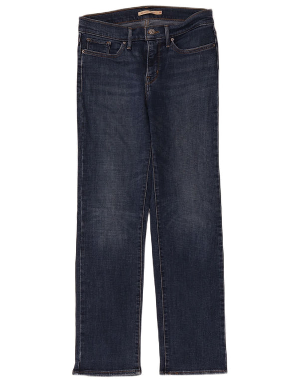 Vaqueros Levi's Mujer 314 Shaping Straight W29 L30 Algodón Azul