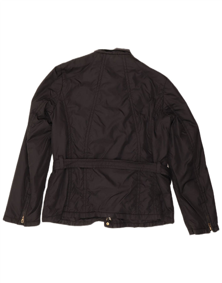 Max Mara Chaqueta utilitaria de fin de semana para mujer UK 40 XL Poliamida negra