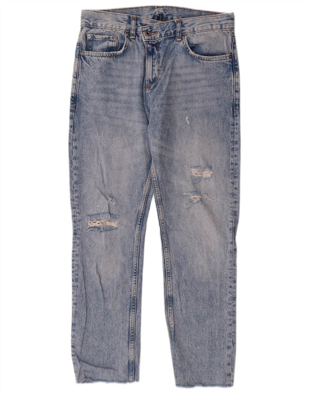 Vaqueros Cortos Desgastados Mujer Liu Jo W27 L27 Algodón Azul