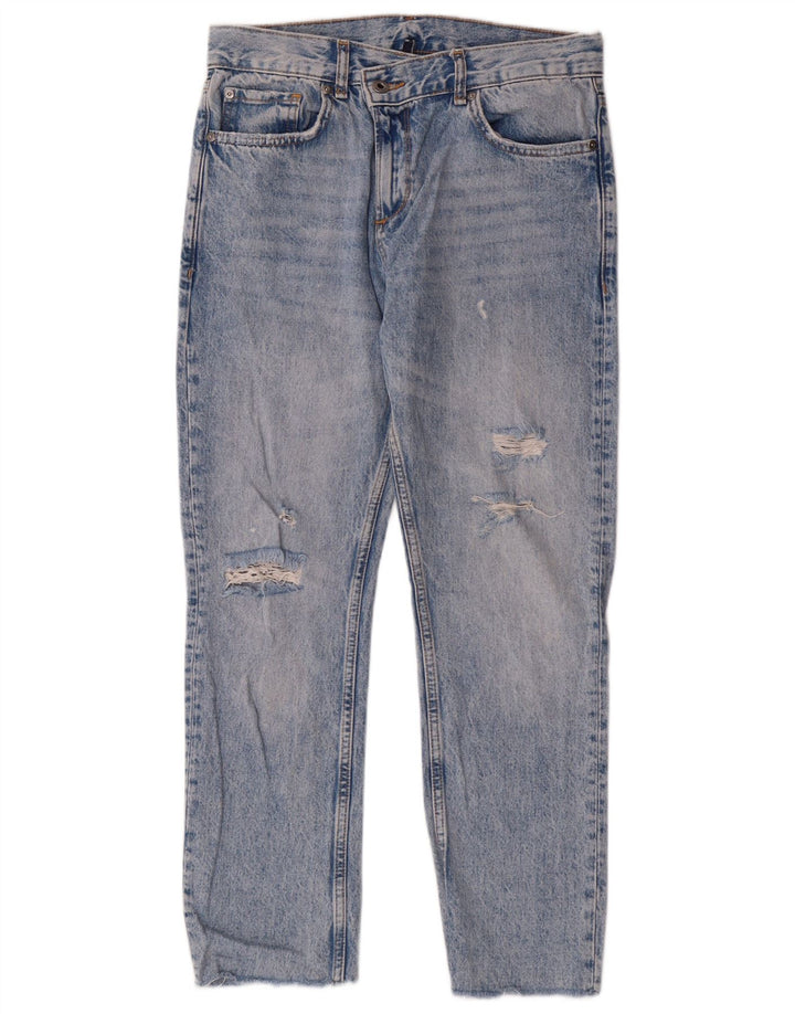Vaqueros Cortos Desgastados Mujer Liu Jo W27 L27 Algodón Azul