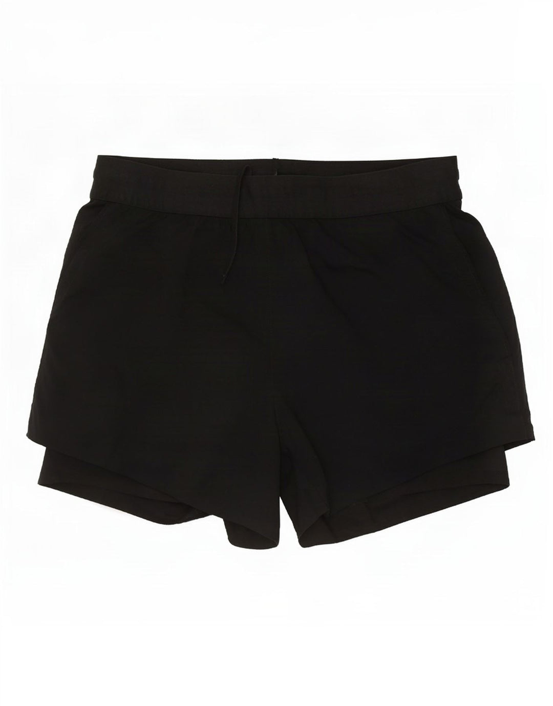 Nike - Pantalones cortos deportivos Dri Fit para mujer, talla M, nailon negro