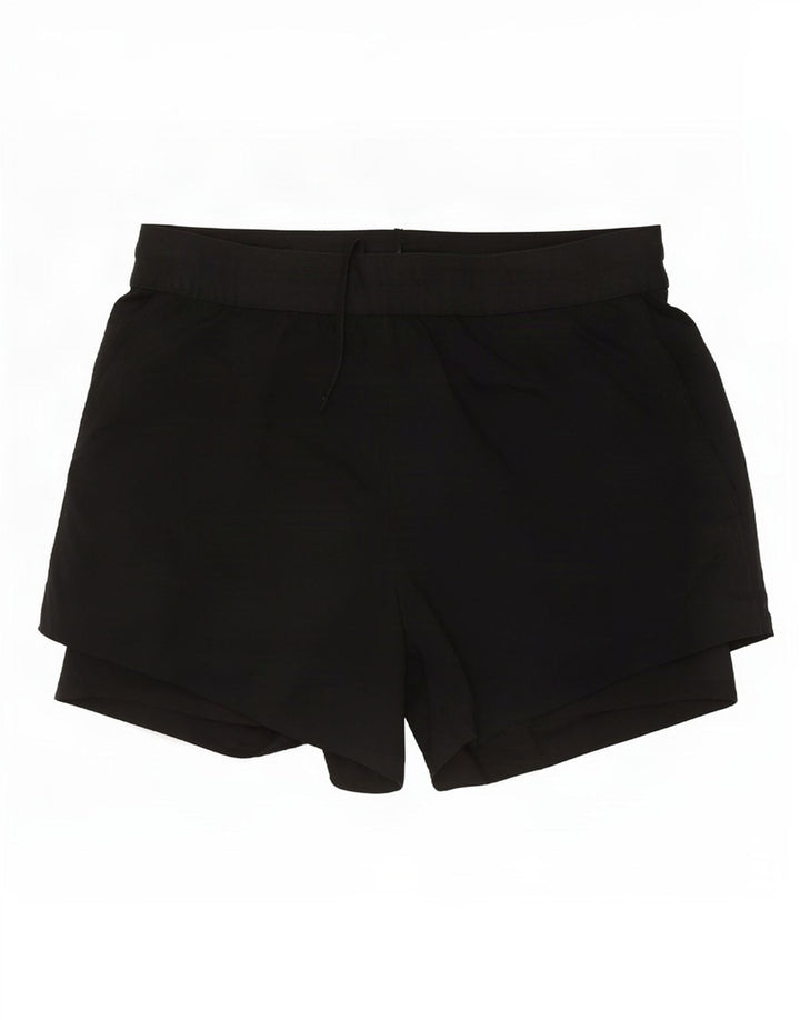 Nike - Pantalones cortos deportivos Dri Fit para mujer, talla M, nailon negro