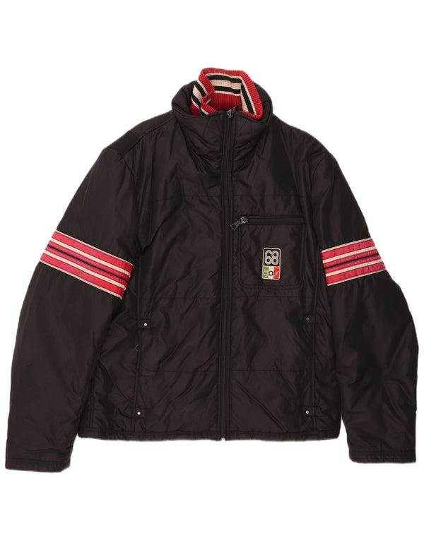 Chaqueta acolchada para hombre Gas UK 42 XL Bloque de color negro