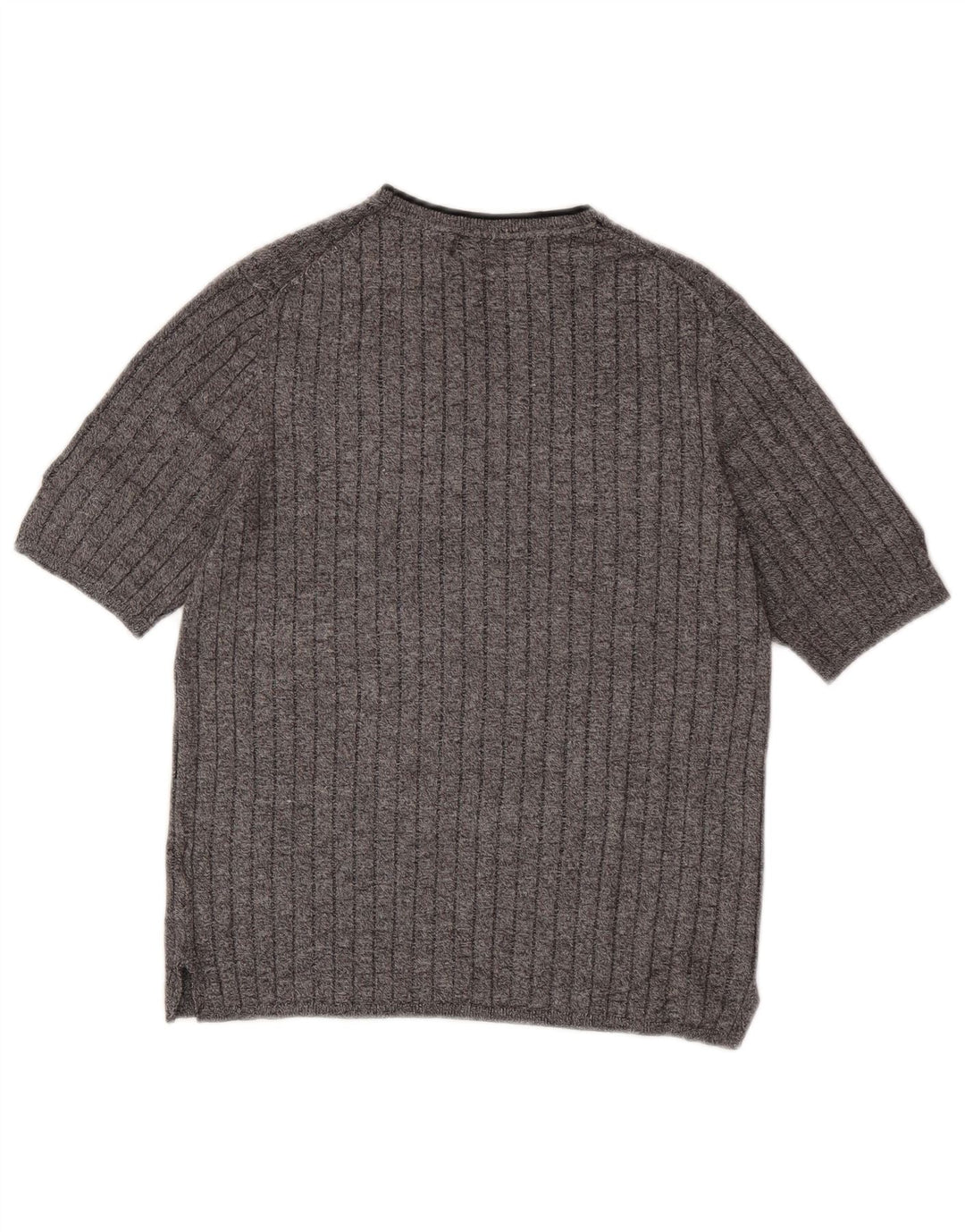 Marks & Spencer Suéter de cuello redondo para mujer UK 10 Small Grey