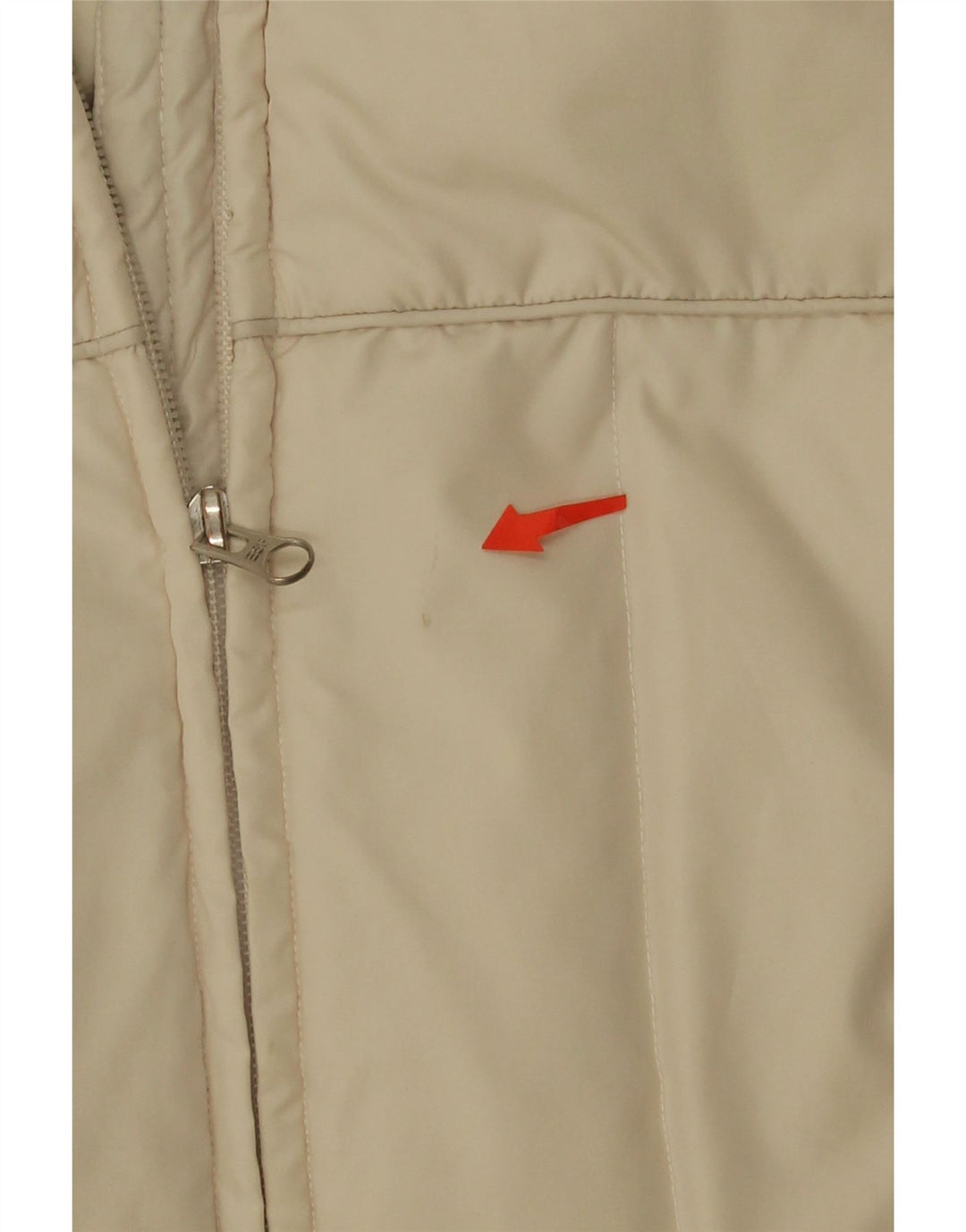 ESPRIT Womens Padded Gilet UK 10 Small  Beige Polyamide Vintage Esprit and Second-Hand Esprit from Messina Hembry 