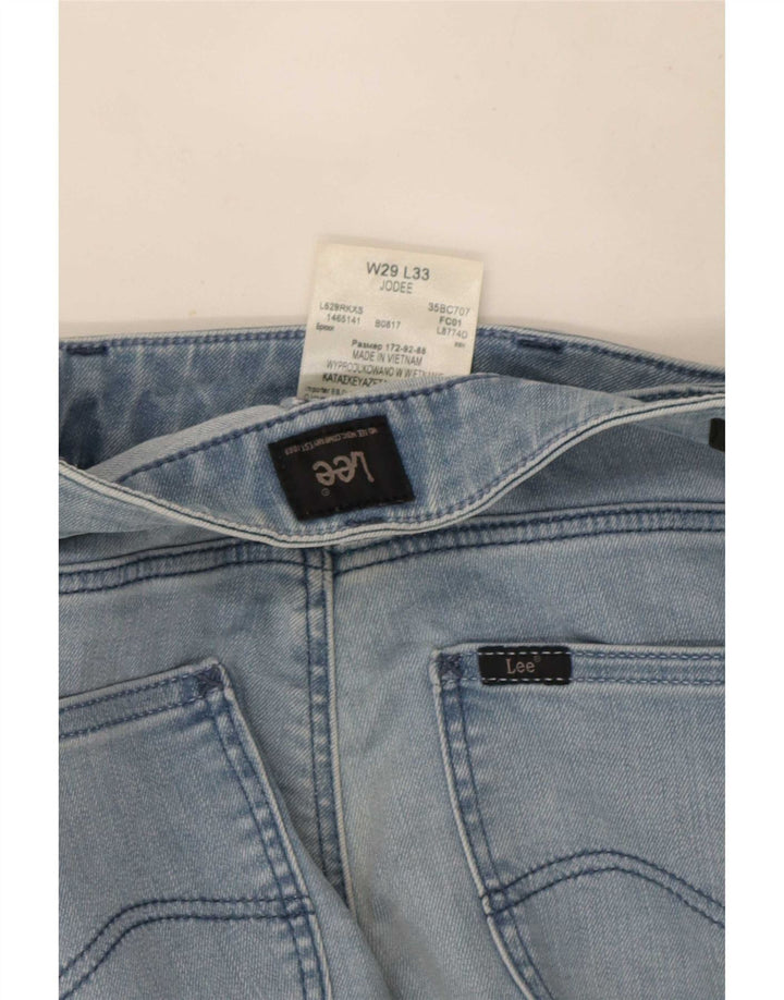 Vaqueros Lee Jodee Skinny para Mujer W29 L28 Algodón Azul