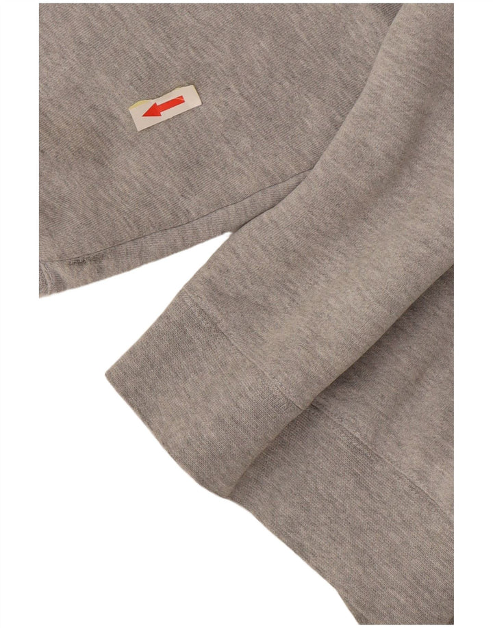 Vans Jersey con capucha gráfica para hombre, talla grande, gris moteado