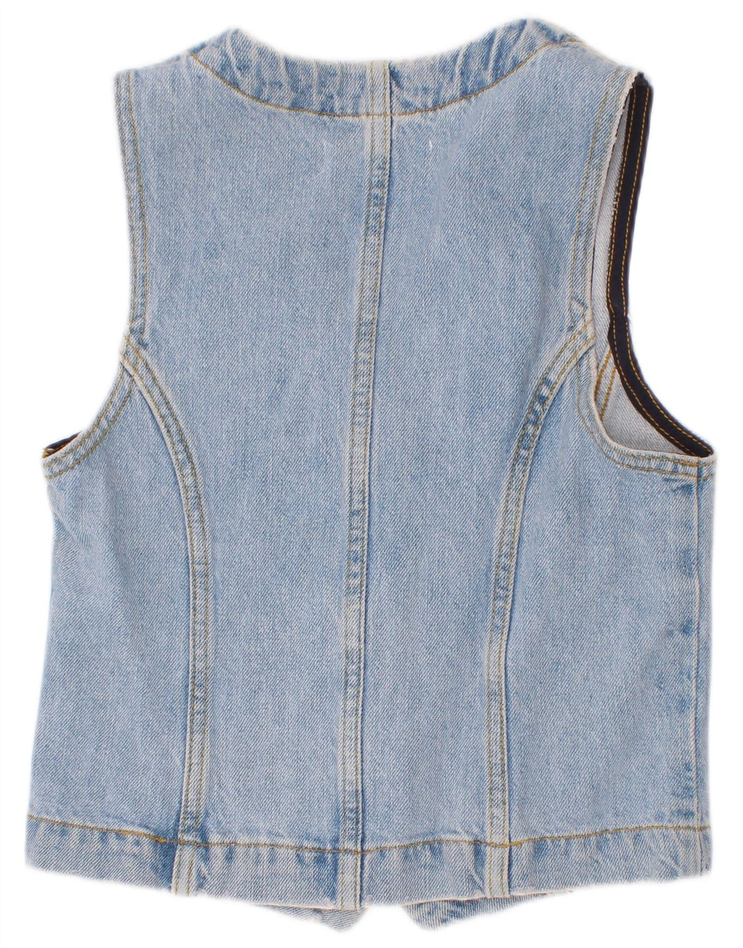 Zara Chaleco Niña Denim 9-10 Años Azul