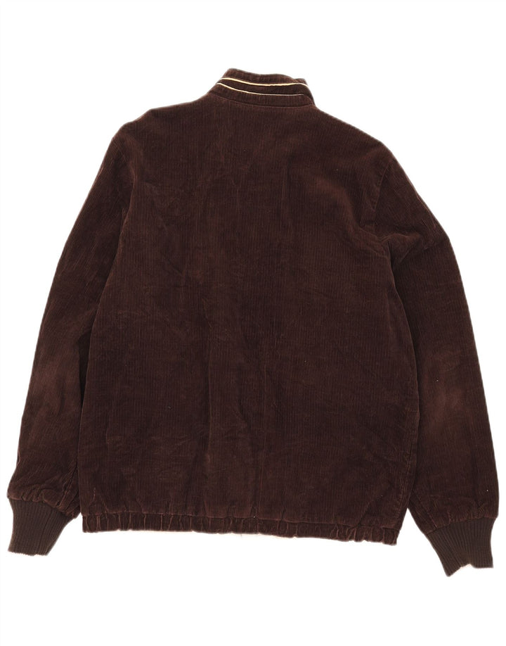 POP 84 Chaqueta de pana reversible para hombre UK 36 Small Brown
