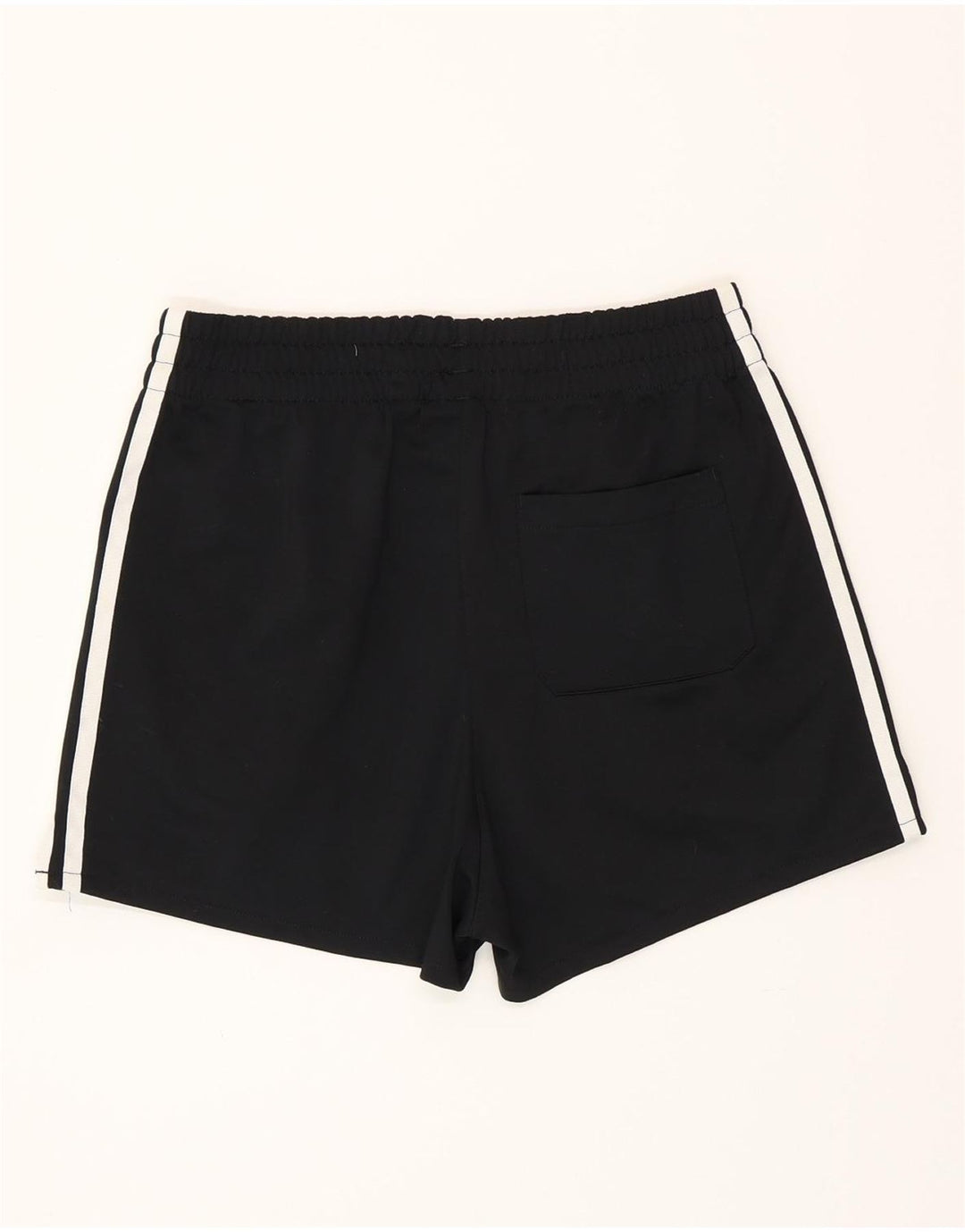Adidas Pantalones cortos deportivos para mujer UK 8 Small Poliéster negro