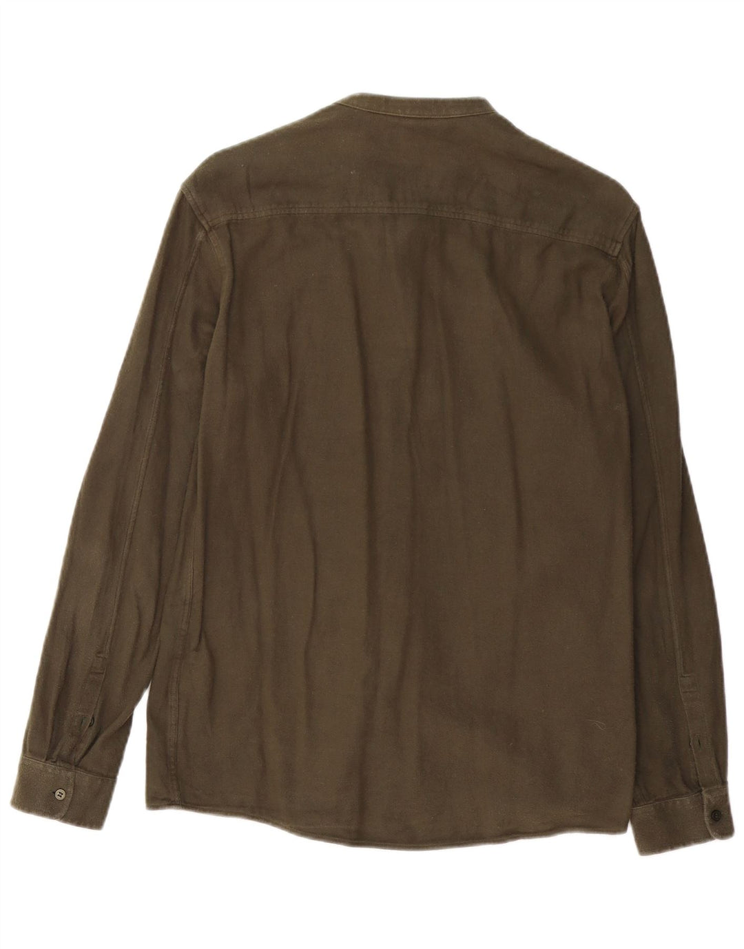 Camisa Cos para hombre pequeña de algodón caqui