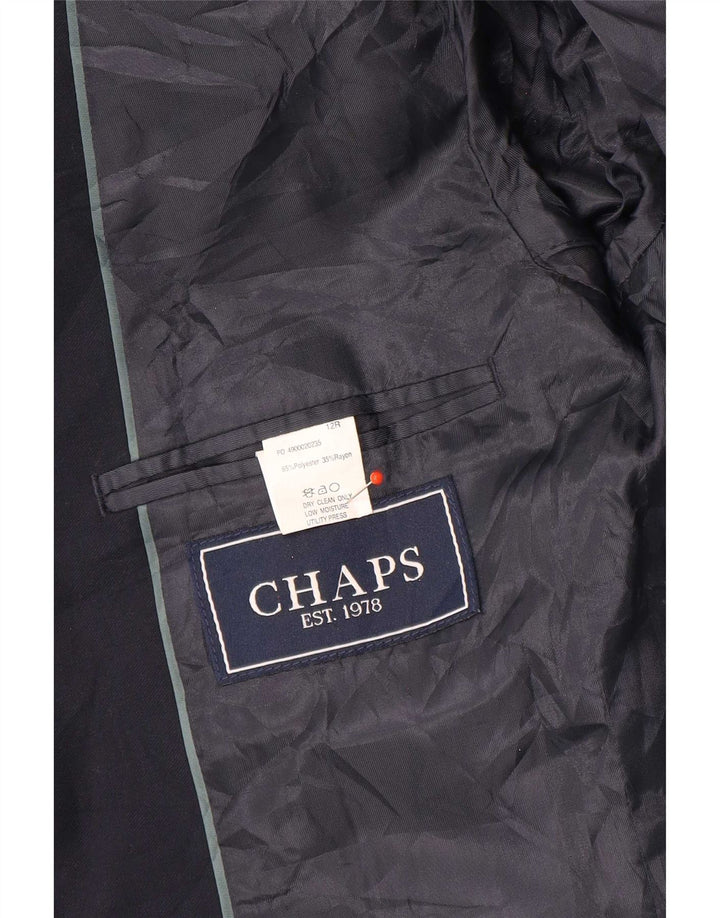 Chaps Chaqueta tipo blazer de 2 botones para niño 11-12 años Azul marino Poliéster