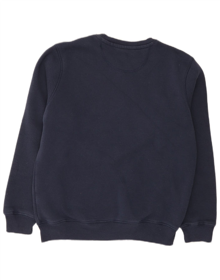 North Sails Hombre Sudadera Gráfica Jersey Pequeño Algodón Azul Marino