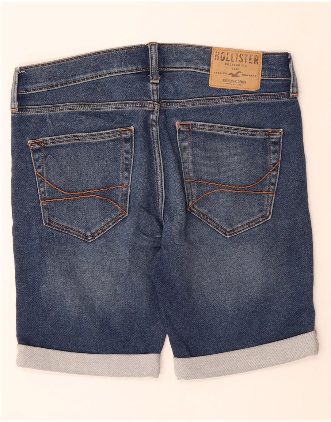 HOLLISTER Shorts vaqueros para hombre W28 Algodón azul medio