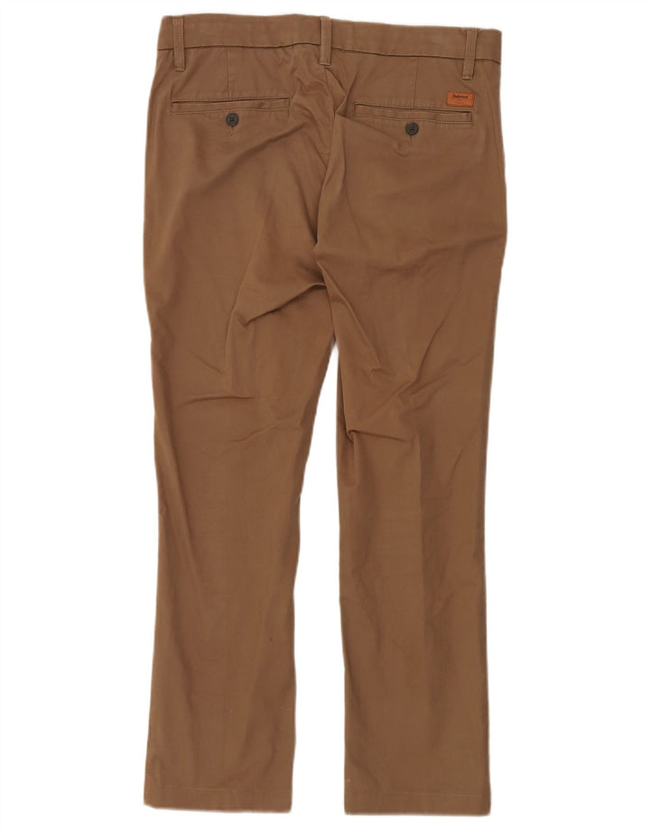 TIMBERLAND Pantalón chino recto para hombre W31 L32 Marrón