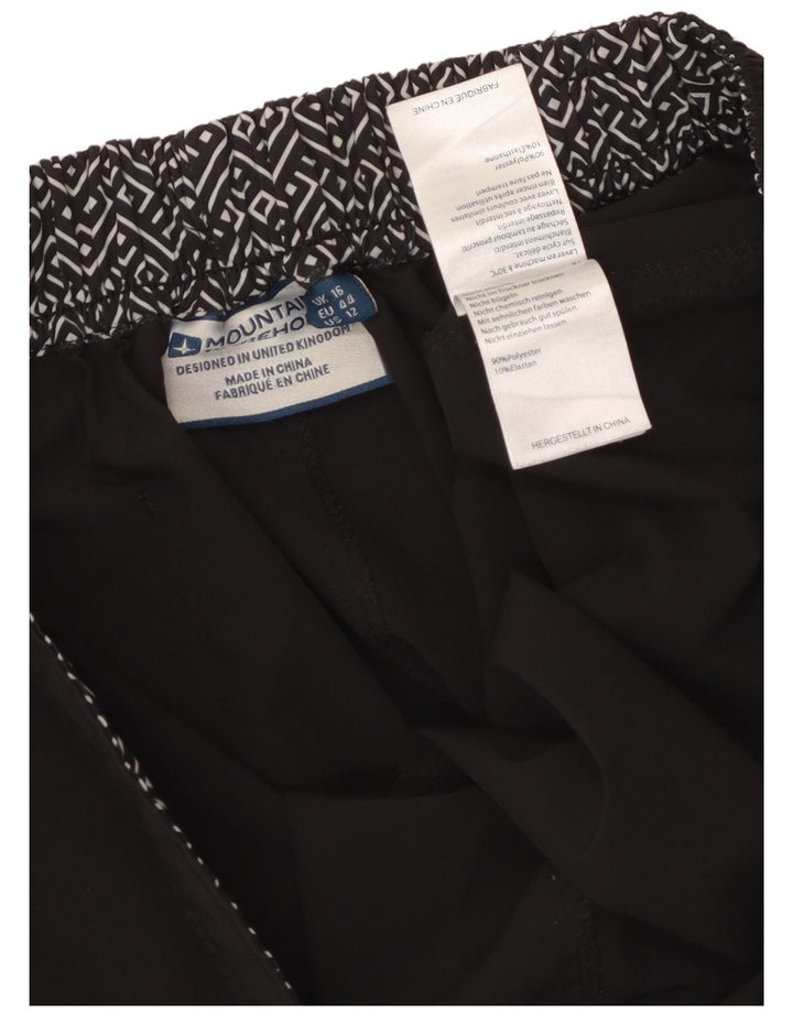 Bañador corto para mujer Mountain Warehouse UK 46 Grande Poliéster negro