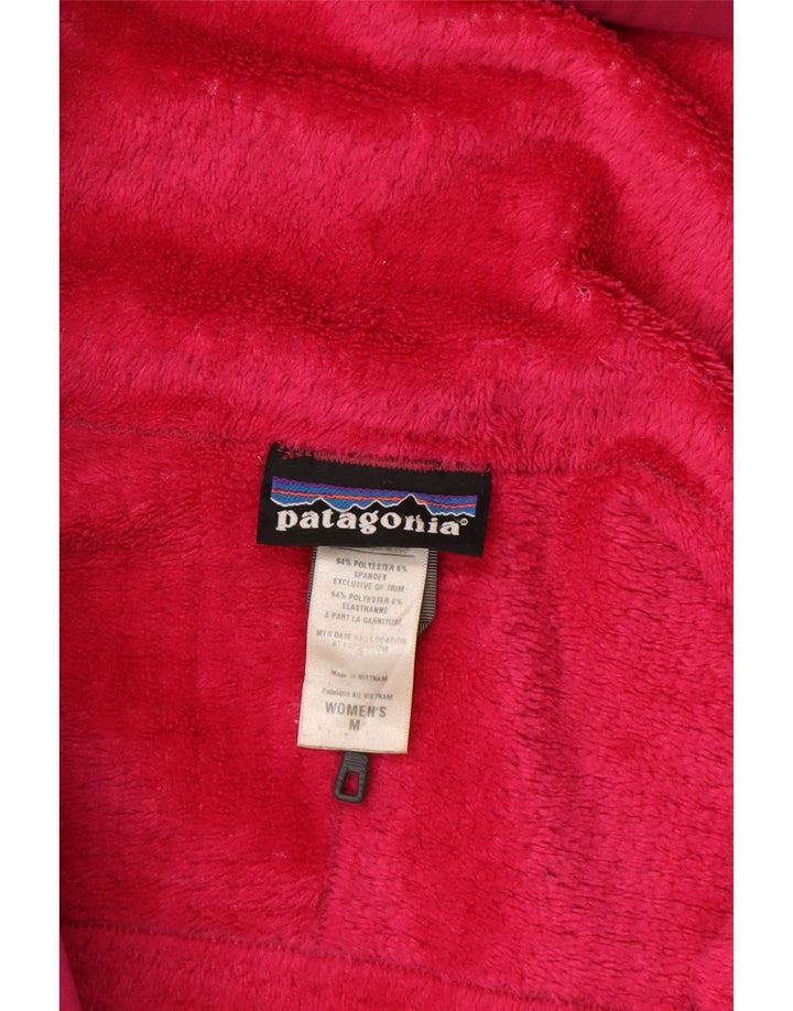 PATAGONIA Chaqueta cortavientos con capucha para mujer UK 40 Poliéster rosa medio