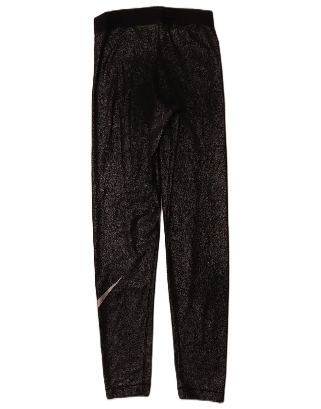 NIKE Leggings gráficos Dri Fit para mujer UK 8 Small Poliéster negro