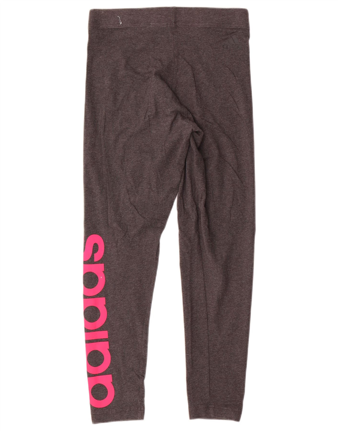 Adidas Leggings gráficos para mujer Reino Unido 12/14 Algodón gris medio