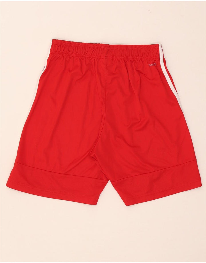 Adidas Mens Climalite Sport Shorts Medio Rojo Poliéster