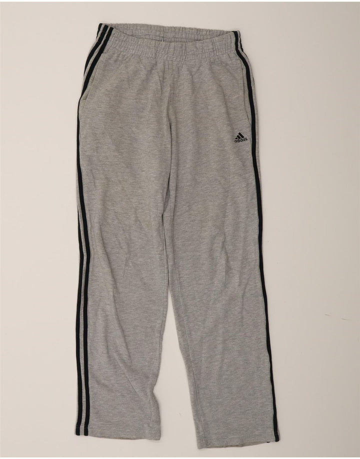Adidas Pantalones De Chándal Para Hombre Pequeños De Algodón Moteado Gris