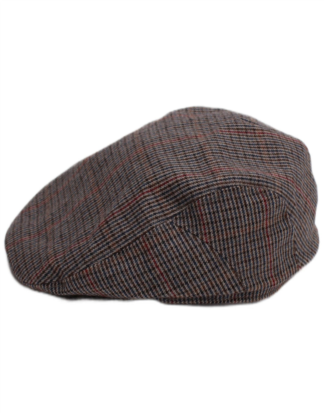 Gorra Plana Mujer Barts Gris Mediano Pata De Gallo Clásica