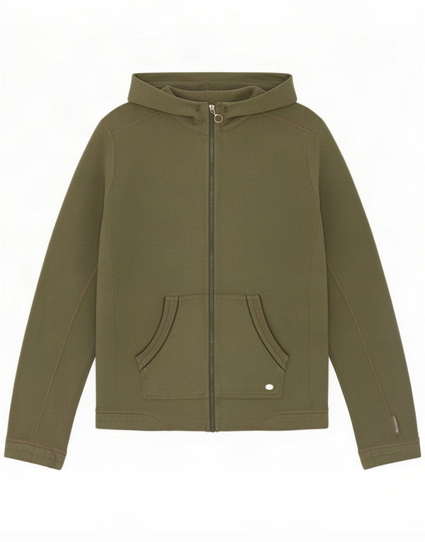 Champion Chaqueta Polar con Capucha para Mujer UK 18 XL Caqui