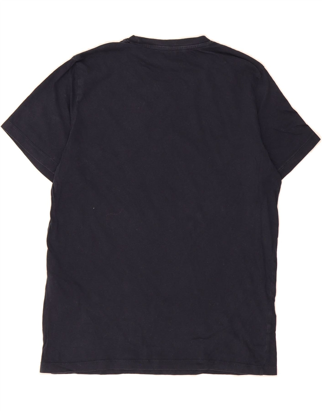 JACK & JONES Mens Graphic T-Shirt Top Medium Navy Blue Cotton Vintage Jack & Jones and Second-Hand Jack & Jones from Messina Hembry 