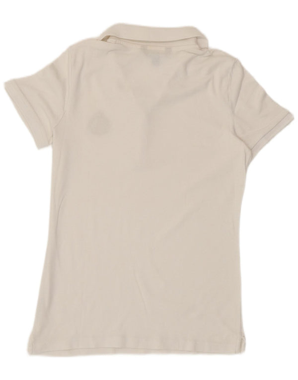 Ralph Lauren Womens Polo Shirt UK 12 Medium White