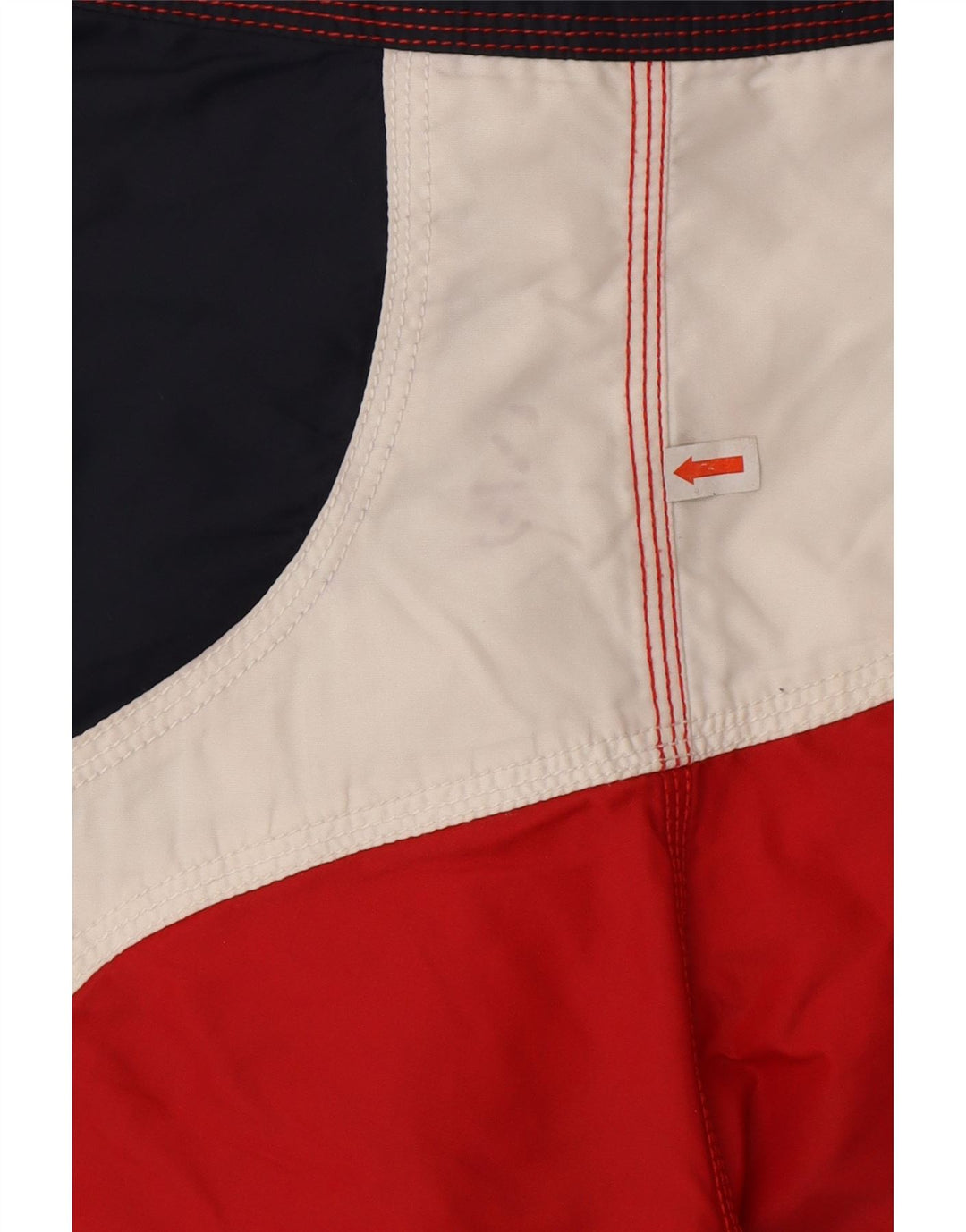 North Sails Hombre Bañador Gráfico Pequeño Rojo Colorblock Poliamida