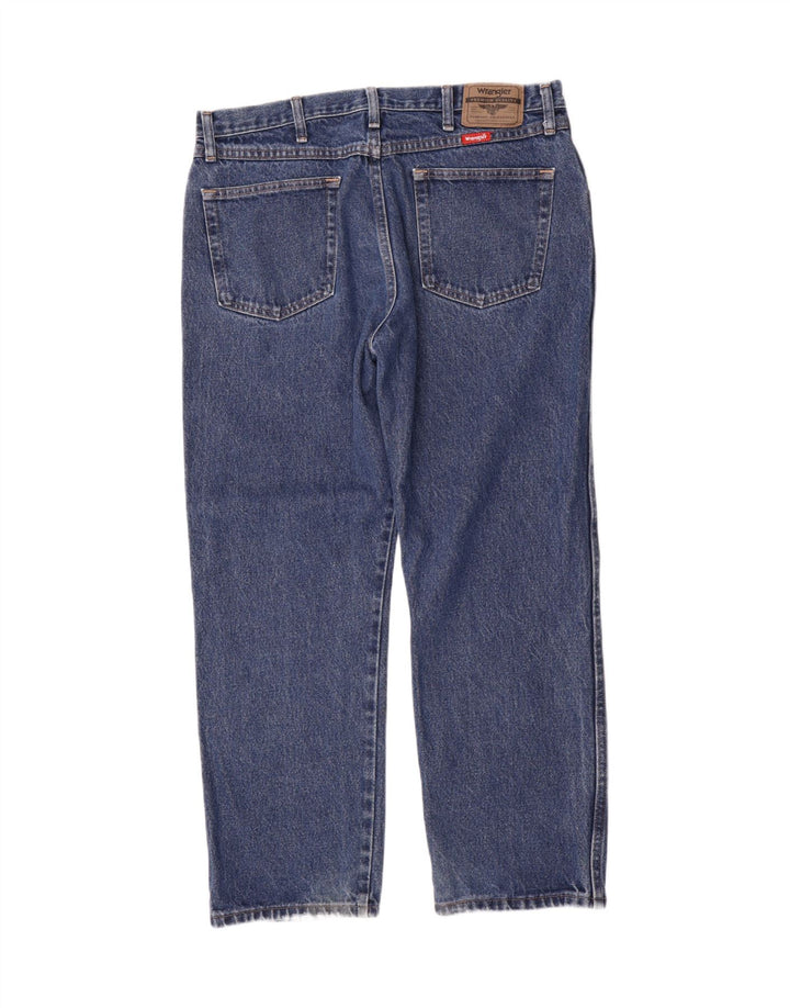 Wrangler Vaqueros rectos de corte regular para hombre W36 L29 Algodón azul
