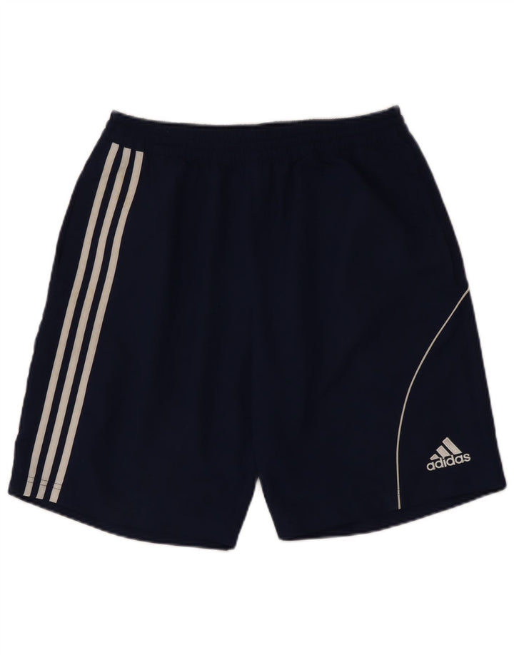 Pantalón Corto Deportivo Adidas Hombre Medio Azul Marino Poliéster