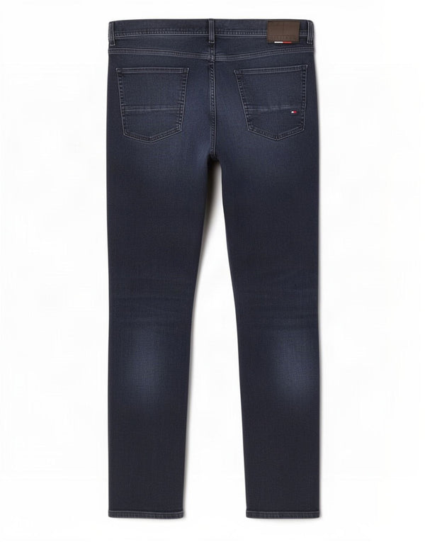 Tommy Hilfiger Vaqueros ajustados Bleecker para hombre W38 L32 Algodón azul marino