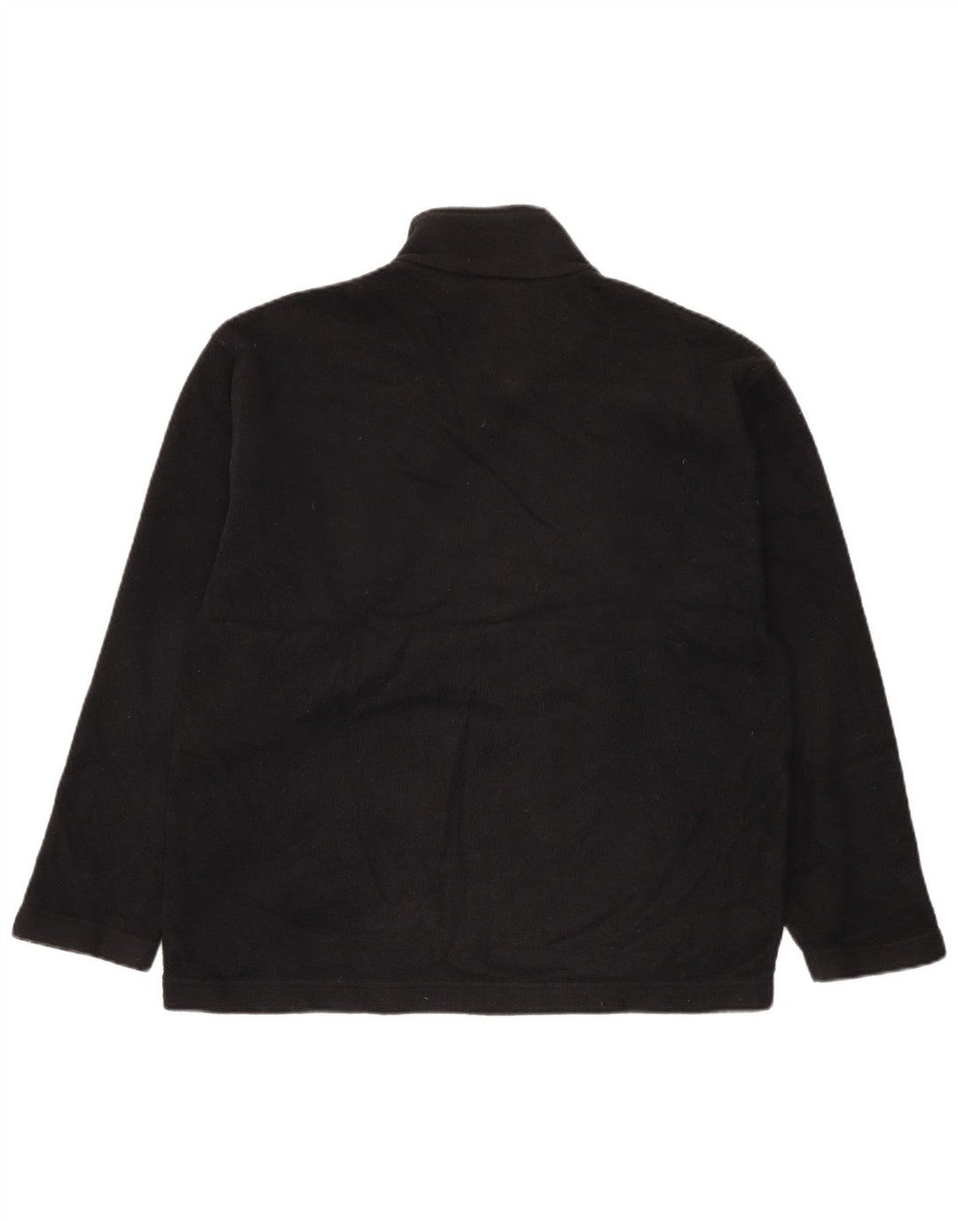 Marks & Spencer Chaqueta polar para hombre UK 38 Mediana Negro Poliéster