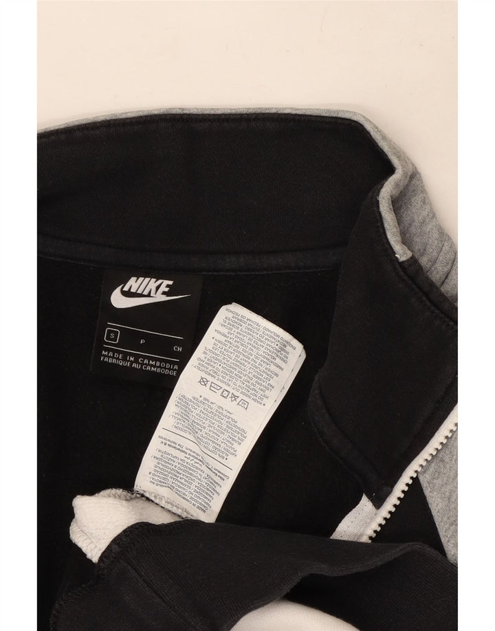 Nike - Chaqueta de chándal para hombre, talla pequeña, algodón multicolor con bloques de color