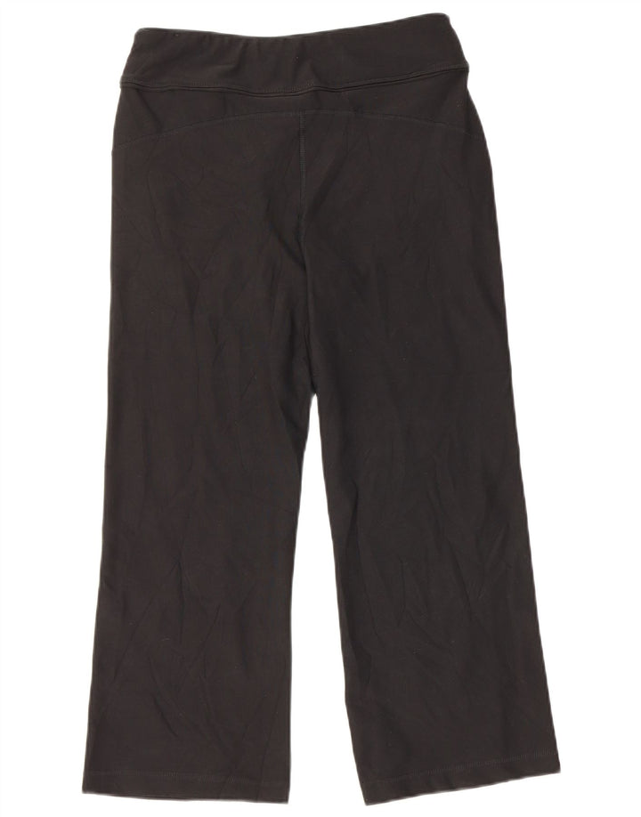 Nike Pantalones Capri para Mujer US 4/6 Pequeño Poliéster Negro
