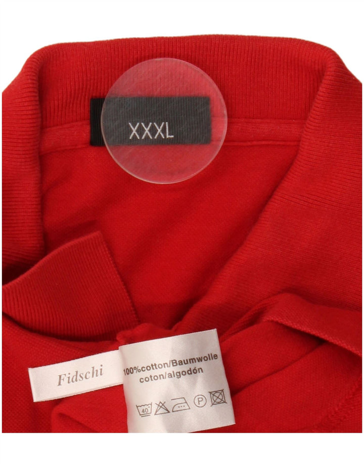 Polo HUGO BOSS para hombre 3XL Algodón rojo